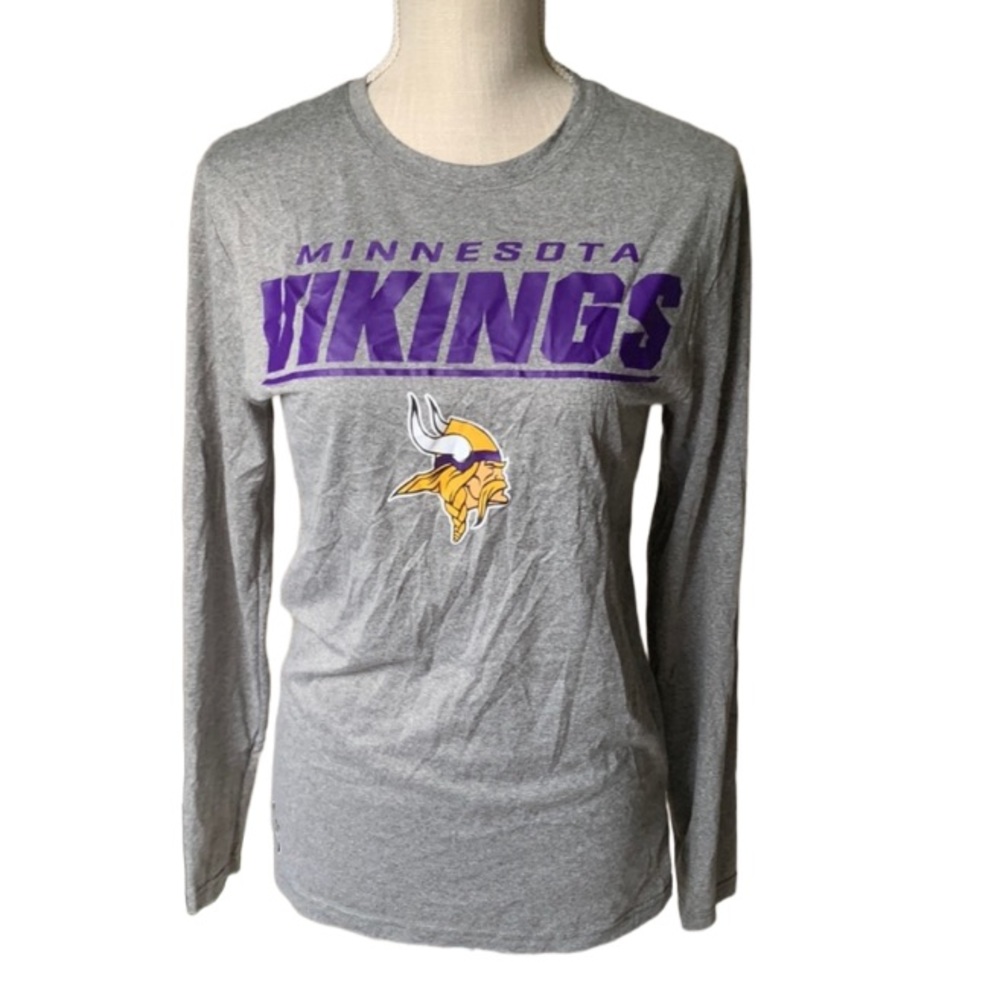NFL Minnesota Vikings Long Sleeve Shirt Size Small